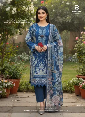 Swizz Lawn Soft Floral Collection